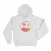 Love Island Sunset Unisex Hoodie White